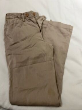 Saks Fifty avenue Men's Casual Cotton Chino Pants - Tan